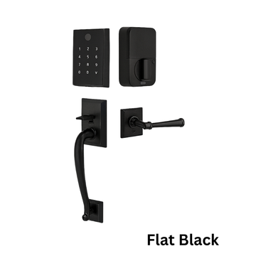 Emtek EMP20205 EMPowered Motorized Touchscreen Keypad Entry Set with Franklin Grip